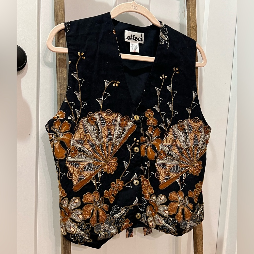 Vintage Beaded Vest
